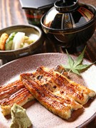 Gotemba Eki Chikaku Unagi no Hirota_"Shirayaki" (two pieces) served with special wasabi soy sauce