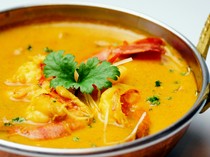 India Restaurant Tirupati_Shrimp coconut curry