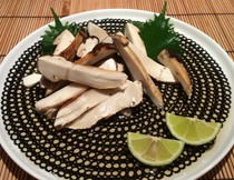 Japanese Restaurant Kisei_Grilled Matsutake mushrooms