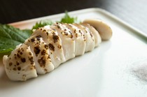 Japanese Restaurant Kisei_Grilled wild tiger pufferfish milt delivered directly from Shimonoseki