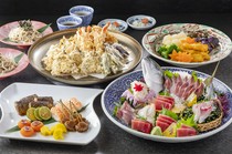 Japanese Cuisine Ryotei Kadomatsu_6500 yen course with 2 hours all-you-can-drink