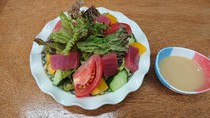Aquatic Garden and Kyo Kaiseki Cuisine, Yakiniku, Nabe Cuisine - Isshin_Tuna salad