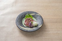 Aquatic Garden and Kyo Kaiseki Cuisine, Yakiniku, Nabe Cuisine -  Isshin_Cold seared Hida beef