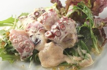 300B ONE_Octopus salad with mentaiko mayonnaise sauce