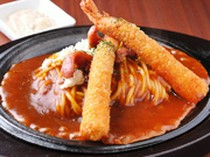 Spaghetti House Chef Meiekinishi_Deluxe Chef (fried shrimp & sausage) A/B