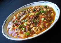  Sichuan-style spicy mapo tofu 