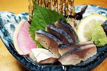 Izakaya Shishito_Homemade marinated mackerel sashimi