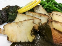 Shiki No Gochisou Mitsuiwa_Large abalone liver sauteed in soy sauce and butter