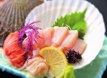 Hakodate Dining Gaya_
  Sashimi
  of Live Scallop