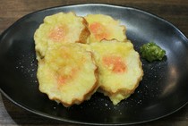 Izakaya Kumakichi_Agonogaki tempura stuffed with cod roe