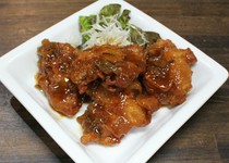 Izakaya Kumakichi_Fried chicken with sweet and sour sauce