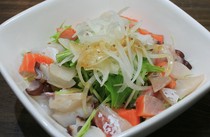 Izakaya Kumakichi_Seafood salad carpaccio style