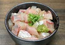 Izakaya Kumakichi_Seafood Yukhoe Rice Bowl Amberjack