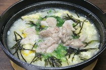 Izakaya Kumakichi_Chicken rice porridge