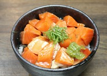 Izakaya Kumakichi_Seafood Yukhoe Rice Bowl Salmon