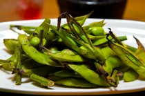 Oyaji Dining Shobu_Grilled edamame