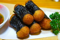 Oyaji Dining Shobu_Deep-fried Yamato yam