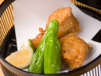 Akashi_Deep-fried fugu fried in "Tamajime-shiki sesame oil"