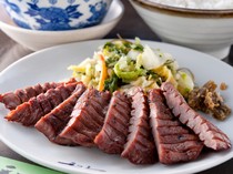 Gyutan Sumiyaki Rikyu Izumi Main Store_Beef tongue set.