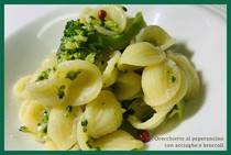 Cuoco di Mare_Anchovy and broccoli aglio e olio peperoncino orecchiette