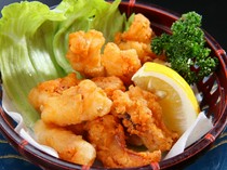 Daiki-Suisan Kaiten-Zushi_A popular menu item for all ages! "Fried Octopus"