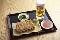 Gyoza-Dokoro Sukemasa Kyoto Tower Sando branch_Beer set