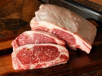 Kyoto Steak Wagyu - Gottie's BEEF _[Japanese Beef Sirloin] Simply enjoy with rock salt.