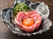 Kyo no Yakinikudokoro Hiro Kyoto Tower Sando branch_[Japanese Beef Yukhoe] Casually enjoy rare yukhoe!