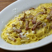 il Cardinale_Spaghetti Carbonara with Parmesan, Pecorino and Pancetta