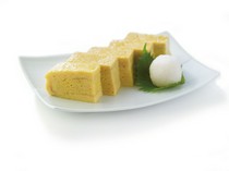 Mentai-ryori Hakata Shobo-an_Freshly baked egg omelet from Shobouan