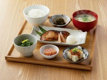 Mentai-ryori Hakata Shobo-an_Grilled silver cod with mirin set meal