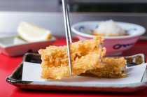 Ginza Tenichi_"Conger eel" cooked in fresh batter, showcasing the skill of the tempura chef