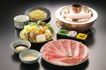 Ningyocho Imahan_Shabu-shabu spreads the deliciousness of melting in your mouth