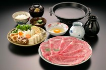 Ningyocho Imahan_"Sukiyaki" served with a secret sauce