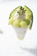 Campbell Early_Shizuoka Prefecture Muskmelon Parfait