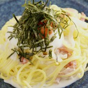 37 PASTA_Carbonara with fukuya cod roe and Itoshima wild eggs