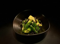 Hakata Motsunabe Shoraku_Cucumber with salted kelp