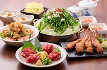 Hakata Motsunabe Shoraku_Special Horse Sashimi Course (7 dishes total)