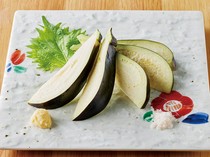  Water eggplant sashimi 