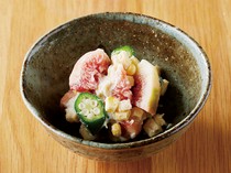  Fig salad with white sesame dressing 