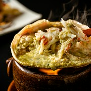  【和牛與時令螃蟹】仙台牛肉螃蟹懷石料理之旅（8道菜）/仙台牛肉特色菜、螃蟹味噌火鍋等。 