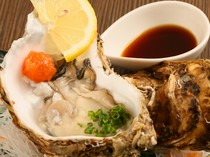 Izakaya Futami Sakaba_Oysters with shell