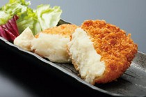 Hokkaido Sakaba Kita-no Kazoku Namba Sennichimae Branch_Kitaakari's Potato Butter Croquettes