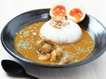 Shellfish, Shrimp and Crab_Liver curry (with shrimp, scallops, and oysters)