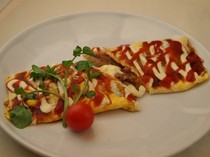 Jinroku_Cheese pork flatbread