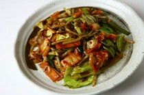 Jinroku_Kimchi stir-fried vegetables