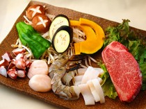 Jinroku_Jinroku Mix - A luxurious assortment of teppanyaki dishes -