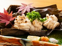 Kappo Uzuki_A sticky and elegant texture. A dish that goes well with sake: "Grilled Pacific cod milt with kelp"