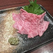 Sumibi Yakiniku Tsunku_Meat sashimi