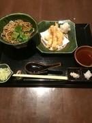 Handmade Soba Makino_Soba noodles with grated shrimp